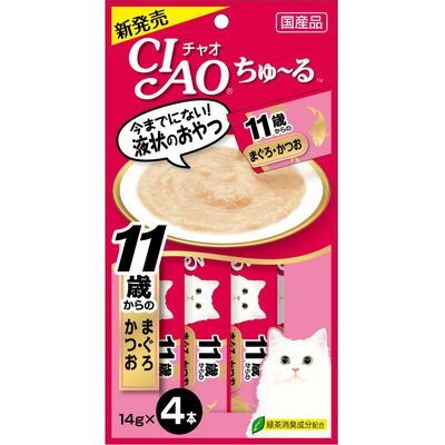 CIAO 糊仔小食 4條裝 - 金鮪魚味
