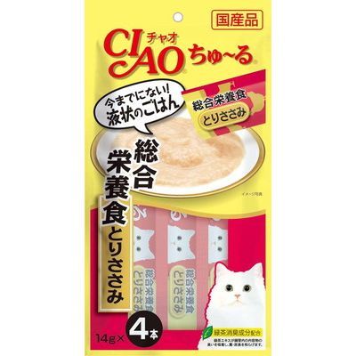CIAO 糊仔小食 4條裝 - 雞肉 (提升營養配方)
