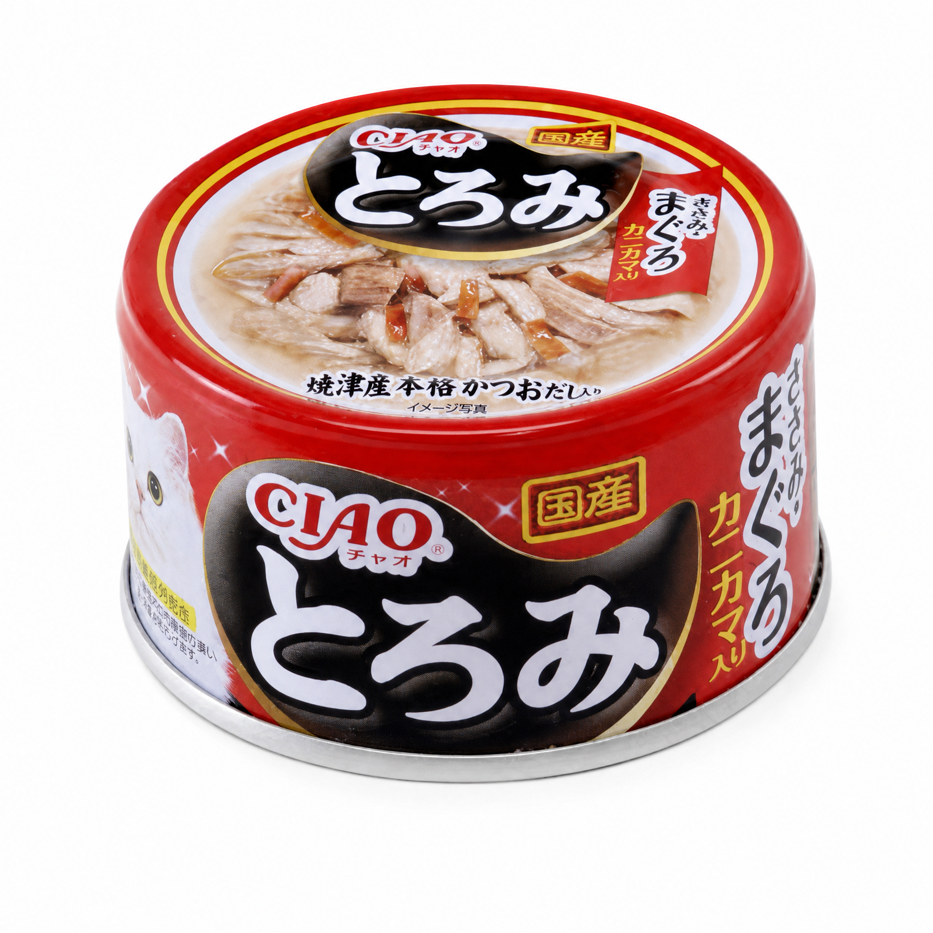 鰹魚高湯雞肉鮪魚蟹柳濃湯貓罐頭