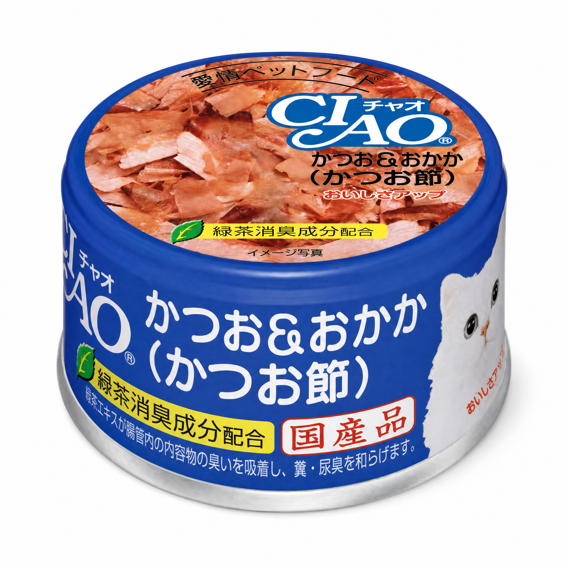 鰹魚柴魚片貓罐頭