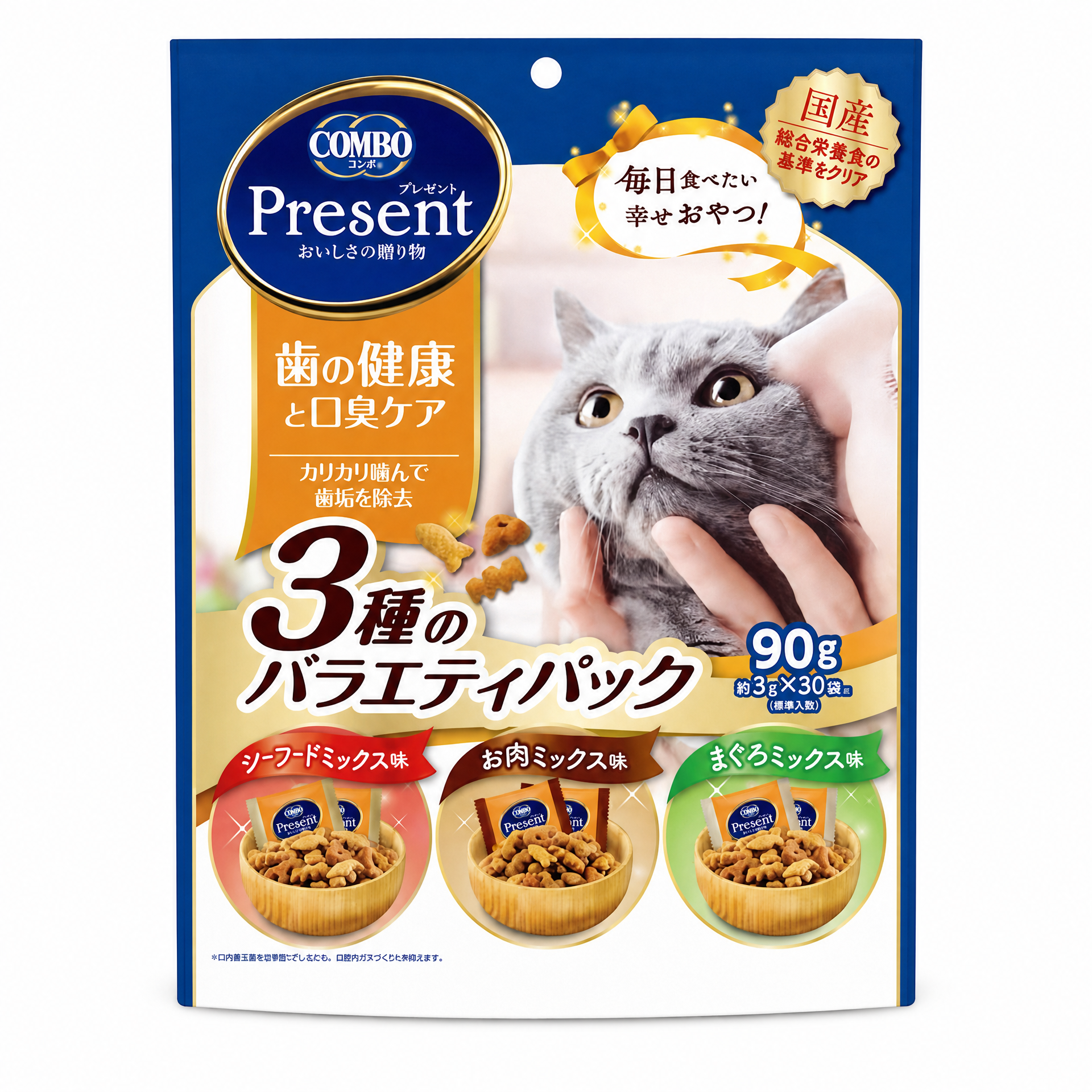 COMBO Present 潔齒防口臭 三種口味