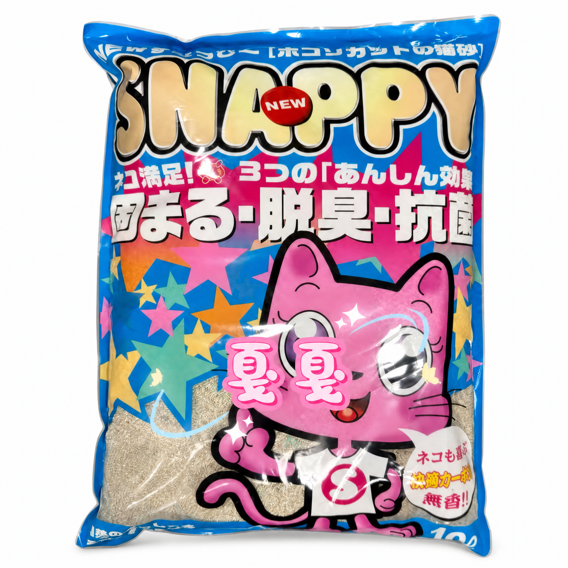 SNAPPY 低粉塵膨潤土貓砂 原味無香 7L