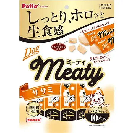 狗狗小食 - Petio Meaty 肉條 - 雞胸肉味 10條袋