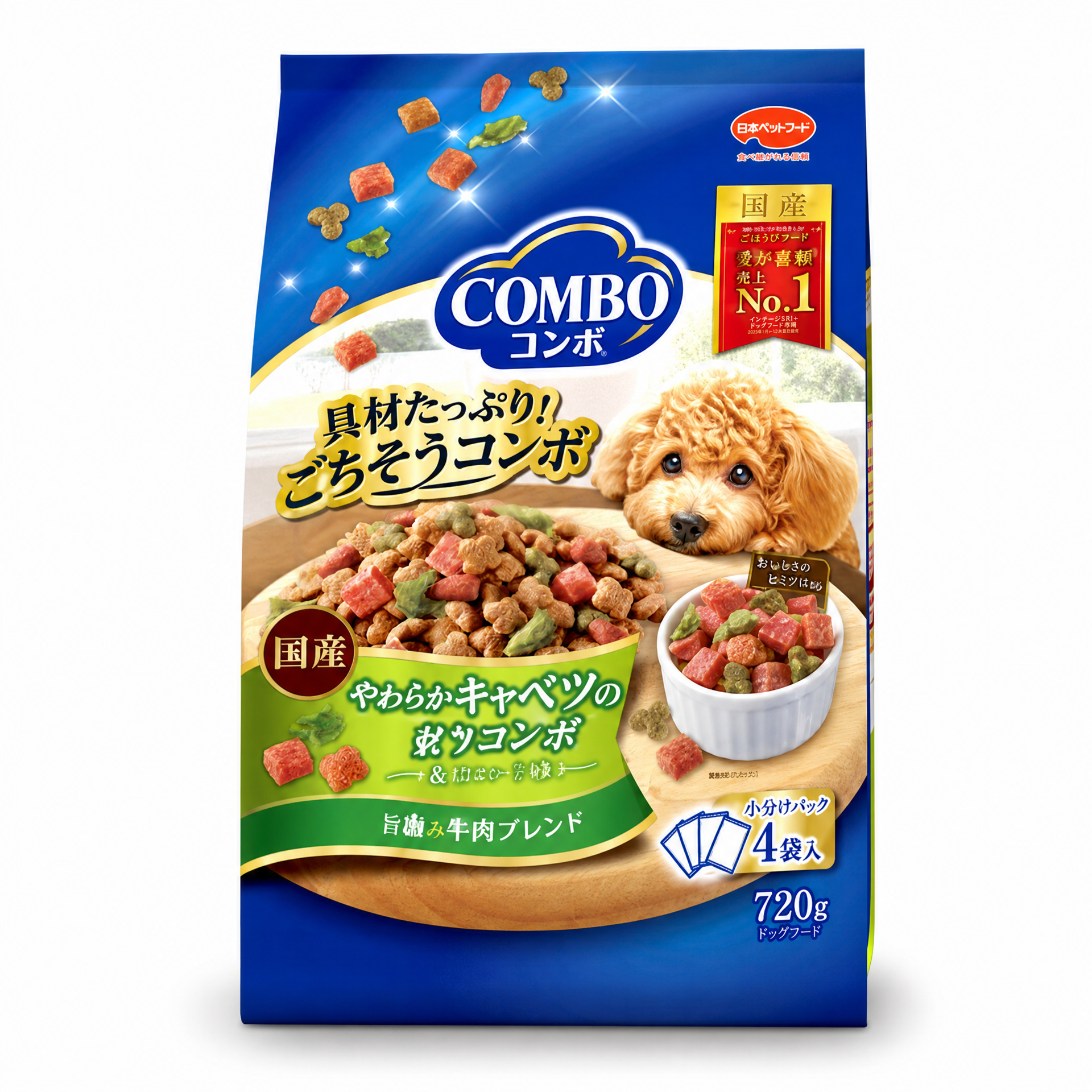 COMBO 捲心菜牛肉狗狗乾糧 720g
